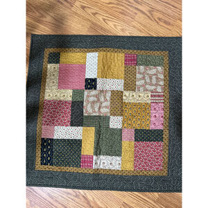 Unbranded Handmade Small‎ Mini Quilt Multi Colored